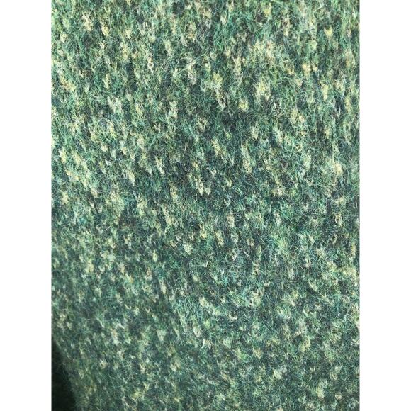 Belvedere Italian Green Ombre Wool Mohair Nylon, Warm Sweater, Size Medium - Picture 6 of 9
